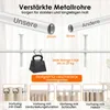 COSTWAY : Structure de paravent, tringle à rideaux, Voir les images du produit 5