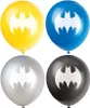 Latexballons BATMAN Geburtstagsparty 30cm 8St. Produktbild-Vorschau 4