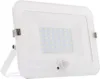 A white LED floodlight with a motion sensor is shown against a white background. Produktbild-Vorschau