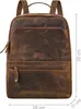 ROYALZ "Broadway" Leder Rucksack Damen Herren mittelgroß - Produktbild-Vorschau 2