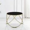 Mauro Ferretti Beistelltisch Ring Ø 60x45 cm schwarz gold Produktbild-Vorschau 12