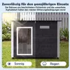 COSTWAY Hondenhuis voor buiten, weerbestendig Productafbeelding-voorbeeld 7