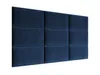 Čalouněný nástěnný panel 60x30 PAG - modrá Náhled obrázku produktu 3