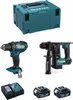 MAKITA Kit 18V MSL2P2 (DHR171 + DDF482 + 2 x 5,0 Ah + Produktbild-Vorschau 1