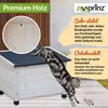 zooprinz Katzenhaus Felix | mit Plüschmaus | Wetterfest | Produktbild-Vorschau 5
