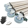 4er Set Tischbeine Tischfuss 710mm Möbelfuss Edelstahl Produktbild-Vorschau 1