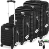 tectake® Hartschalenkoffer-Set Mila 4-teilig aus robustem Produktbild-Vorschau 1
