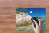 MuchoWow® Mauspad Mousepad Meer - Klippe - Sommer - Produktbild-Vorschau 3