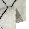Elegancki dywan w romby w kolorze czarno-białym, rozmiar – Podgląd zdjęcia produktu 2
