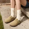 Boston Wildleder Clog Leder Pantoletten Clogs Clog Schuhe Produktbild-Vorschau 2