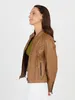 JCC Lederjacke Cabira Damen brown 44 Produktbild-Vorschau 6