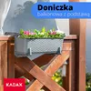 Balkónový kvetináč KADAX s podstavcom "Frette", balkónový Náhľad obrázku produktu 3