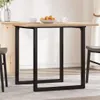 vidaXL Châssis de table de salle à manger en forme de O Voir les images du produit 3