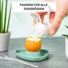 Westmark 6 kalíšků na vejce Tri, trojúhelníkové, mátově Náhled obrázku produktu 3