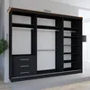 Krudox RAMIS Schiebetürenschrank mit Spiegel 250x216x62 cm, Produktbild-Vorschau 2