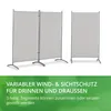 Leco Sonnenschutz/ Windschutz Stellwand 3-teilig mit Produktbild-Vorschau 3