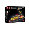 The image shows the packaging box of a Mould King remote control SD40-2 diesel locomotive building block set. The box features a prominent image of the assembled model, including the train and a crane. Náhľad obrázku produktu