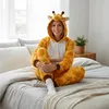 Pigiama Onesie Kigurumi Giraffa Travestimento Costume XXL: Anteprima dell’immagine prodotto 3