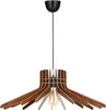 Opviq, Boomerang - Walnut, Kronleuchter, MDF-KÖRPER, Produktbild-Vorschau 1