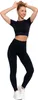 Isolierte Damen-Leggings Mit Hoher Taille Und Breitem Bund Produktbild-Vorschau 8