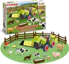 A product shot of a CLAAS Advent Calendar with toy farm animals and a tractor, set against a white background. Anteprima dell’immagine prodotto