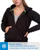 Mivaro Damen Sweatjacke mit Kapuze und Kängurutasche mit Produktbild-Vorschau 2