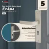 DOMINO Türgriff 72 Drückergarnitur PZ - Profilzylinder Set Produktbild-Vorschau 6