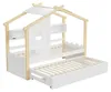 Lit maison 90 x 200 cm en bois massif, lit d'enfant Voir les images du produit 13