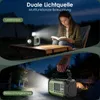 Noodradio met handkrik en zonnepaneel, 12000mAh, AM/FM/SW Productafbeelding-voorbeeld 5