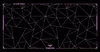 A black mousepad with a pink geometric pattern and branding. Anteprima dell’immagine prodotto