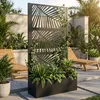 Kisha - Fioriera Da Giardino Separe Con spalliera 98x180x30 Anteprima dell’immagine prodotto 2