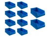 SparSet 10x Blaue Sichtlagerbox 5.0 | HxBxT 20x30x50cm | Produktbild-Vorschau 3