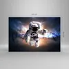 Bilder auf glas - Astronaut Erde Raum - 120x80cm - Produktbild-Vorschau 3