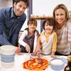 4er Set Pizza-Teigboxen mit Deckel – Runde Silikon-Behälter Produktbild-Vorschau 7