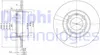 2x DELPHI Bremsscheibe BG2911 für VW POLO (6N2) Polo Produktbild-Vorschau 1