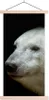 MuchoWow® Textilposter Nahaufnahme Eisbär 60x120 cm mit Produktbild-Vorschau 1