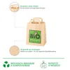 bioMat Sacchetti di carta compostabili da 8 l per rifiuti Anteprima dell’immagine prodotto 3
