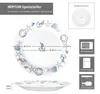 Neptun sada 6 talířů námořní talíře velké porcelánové 6 Náhled obrázku produktu 6