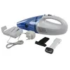 A handheld vacuum cleaner and its accessories are displayed on a white background. Podgląd zdjęcia produktu