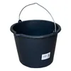 PROFI-LINE Bau Eimer 12L mit Ausguss Schwarz Produktbild-Vorschau 1