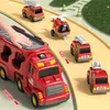 Feuerwehrautos Kleinkinderspielzeug für Alter 1-5, 5-in-1 Produktbild-Vorschau 8