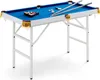 COSTWAY Table de billard pliante, Table de billard, Table Voir les images du produit 1