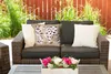MuchoWow® Outdoor Kissen - Weltkarte - Beige - Tiere - Produktbild-Vorschau 5