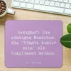 Mr. & Mrs. Panda Mousepad Spruch Designer Kompliment - Produktbild-Vorschau 2