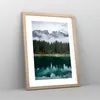 Gerahmtes Poster - Rahmen in heller Eiche - Landschaft Produktbild-Vorschau 8