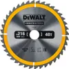 A close-up, front-facing view of a circular saw blade with prominent branding and specifications. Náhľad obrázku produktu