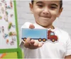 Magnetisches Lernfahrzeug-Set - Transportspiel für Kinder Produktbild-Vorschau 3