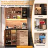 Küchenhochschrank 105x40x180 cm mit LED & Steckdose – Produktbild-Vorschau 10