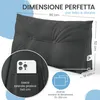 Cuscino per schienale ELONEO largo 90 cm, cuscino a cuneo Anteprima dell’immagine prodotto 3
