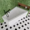 ECOLAM Badewanne Eckbadewanne 180x130 cm rechts Sfera Wanne Produktbild-Vorschau 6